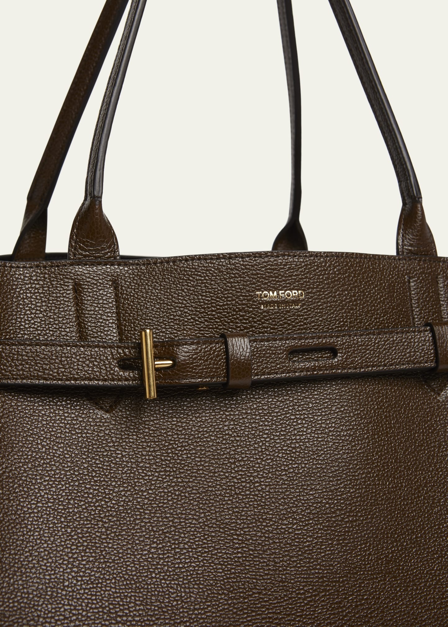 Audrey Medium Tote Bag in Grain Leather - 5