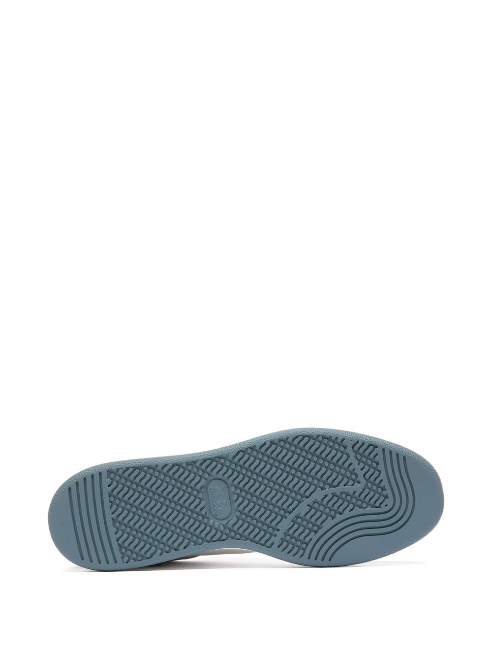 leather lace-up sneakers - 4