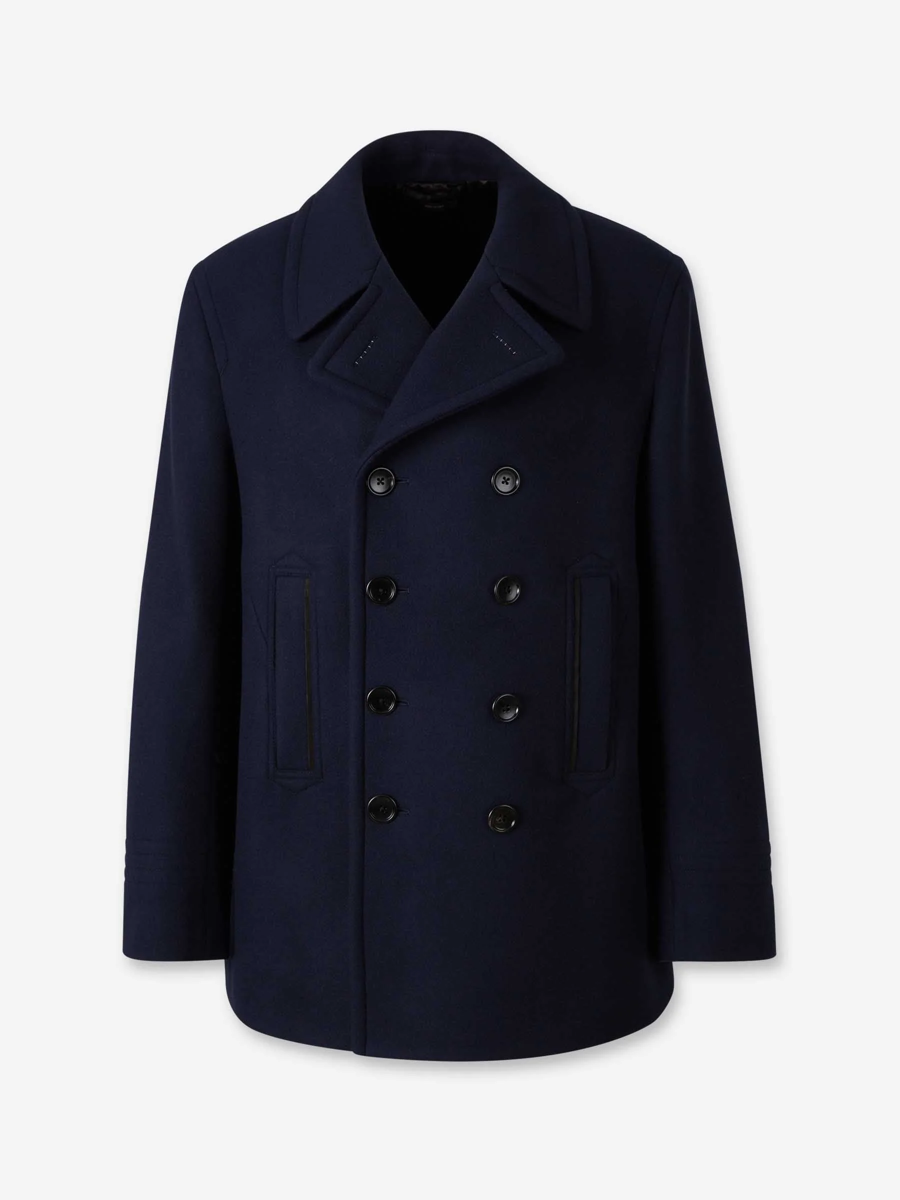 SHORT WOOL COAT - 1