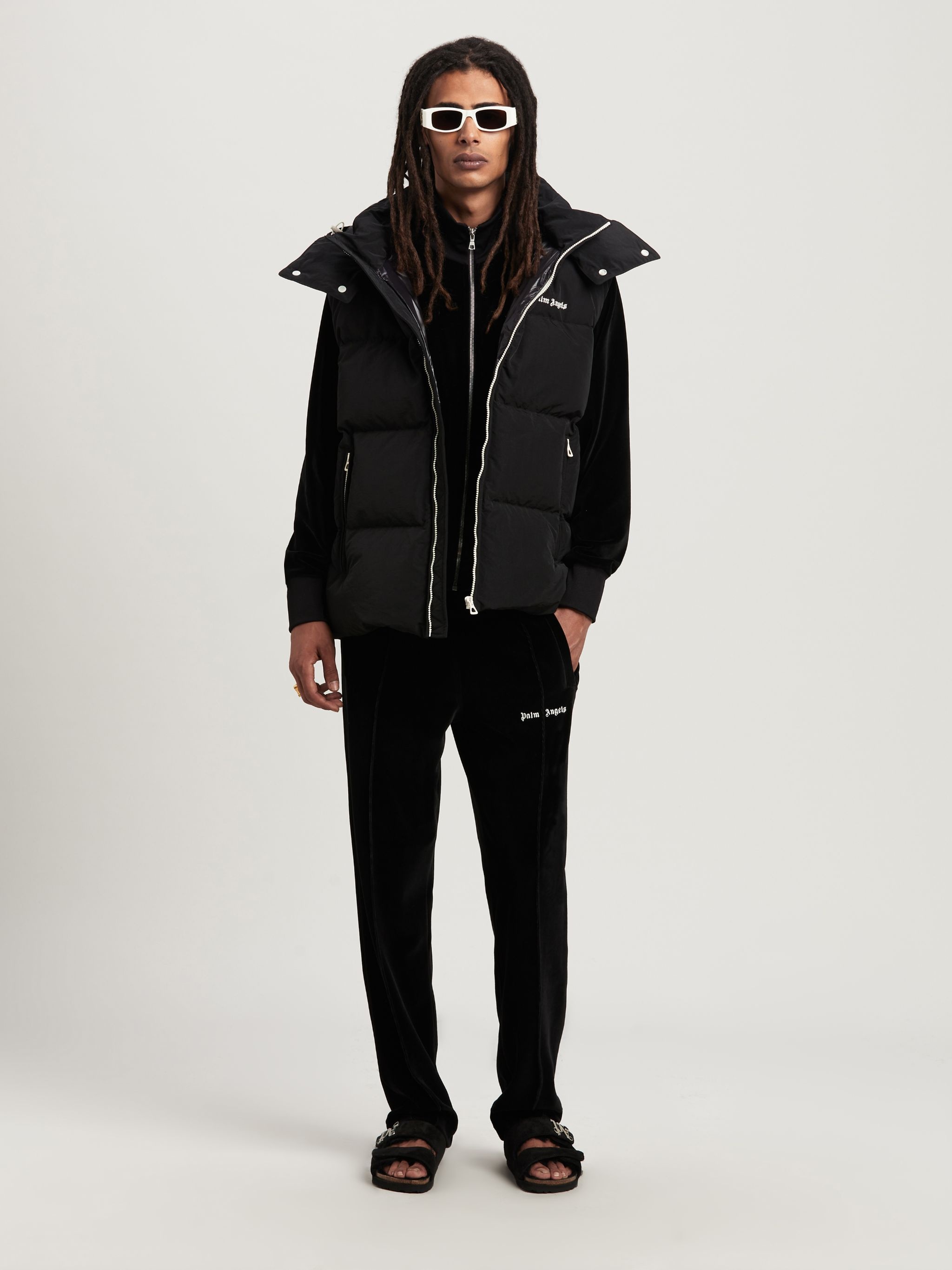 Classic Track Hoodie Down Vest - 2