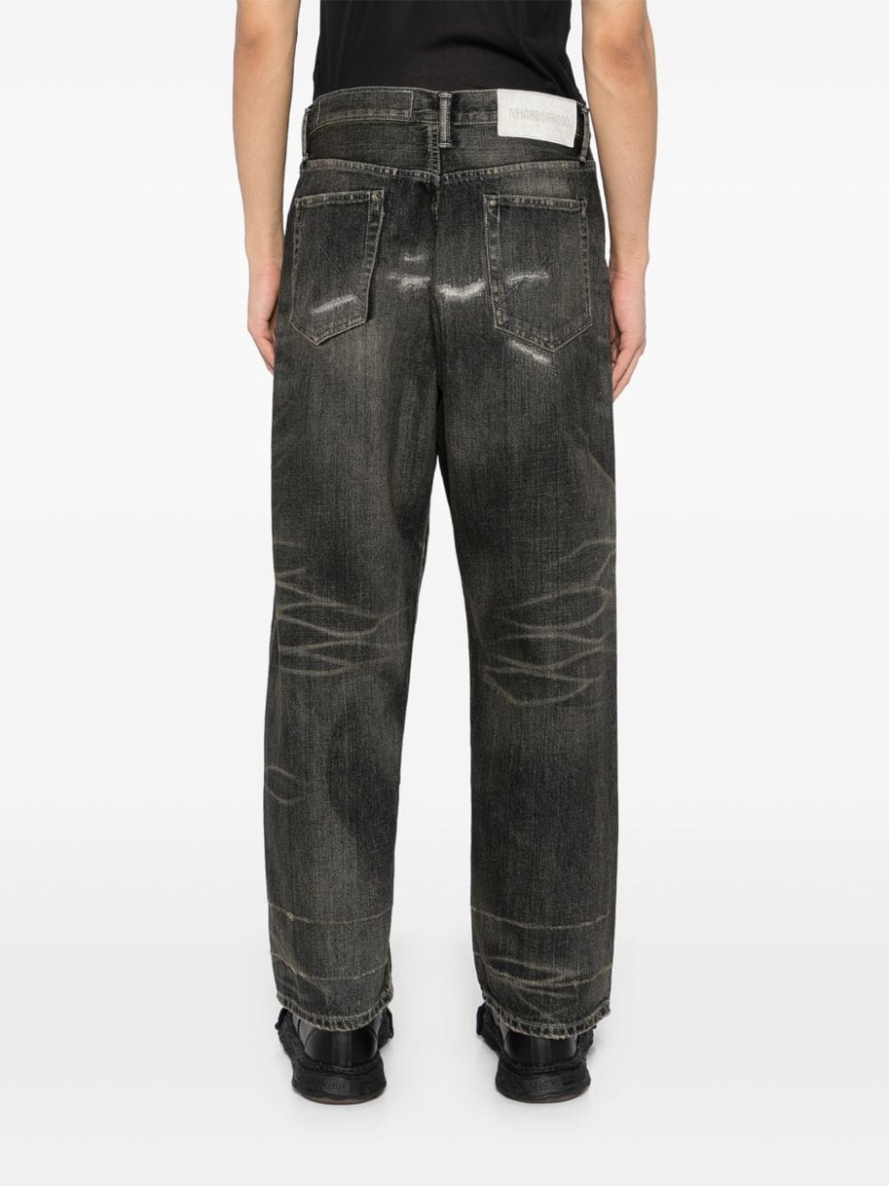wide-leg jeans - 4