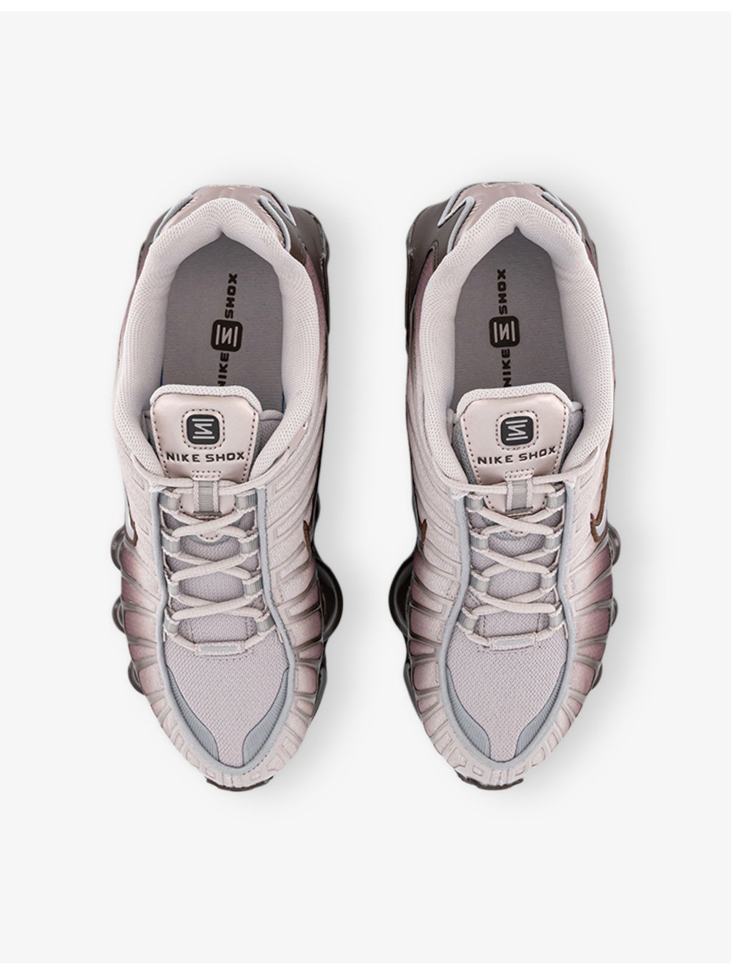 Shox TL Leather, Mesh and Shell Low-Top Trainers - 2