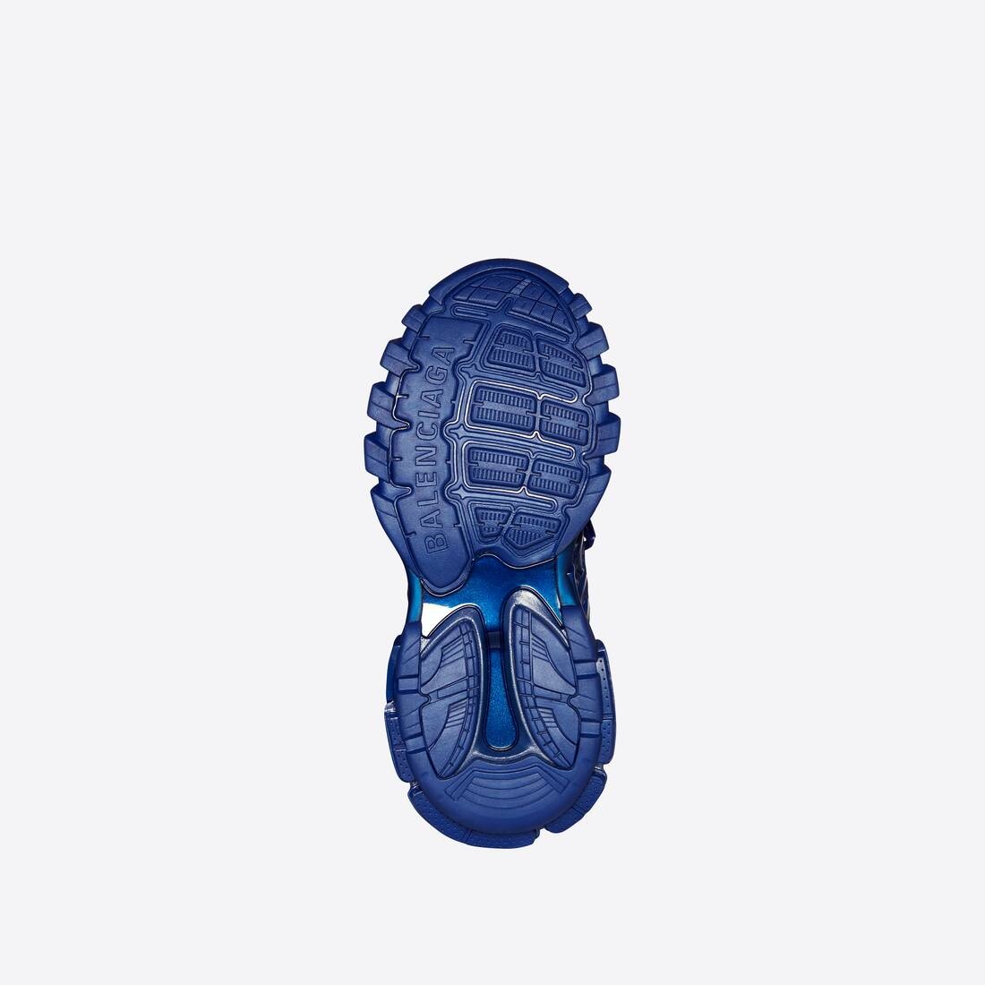 Men's Track Sneaker Metallic in Blue - 7