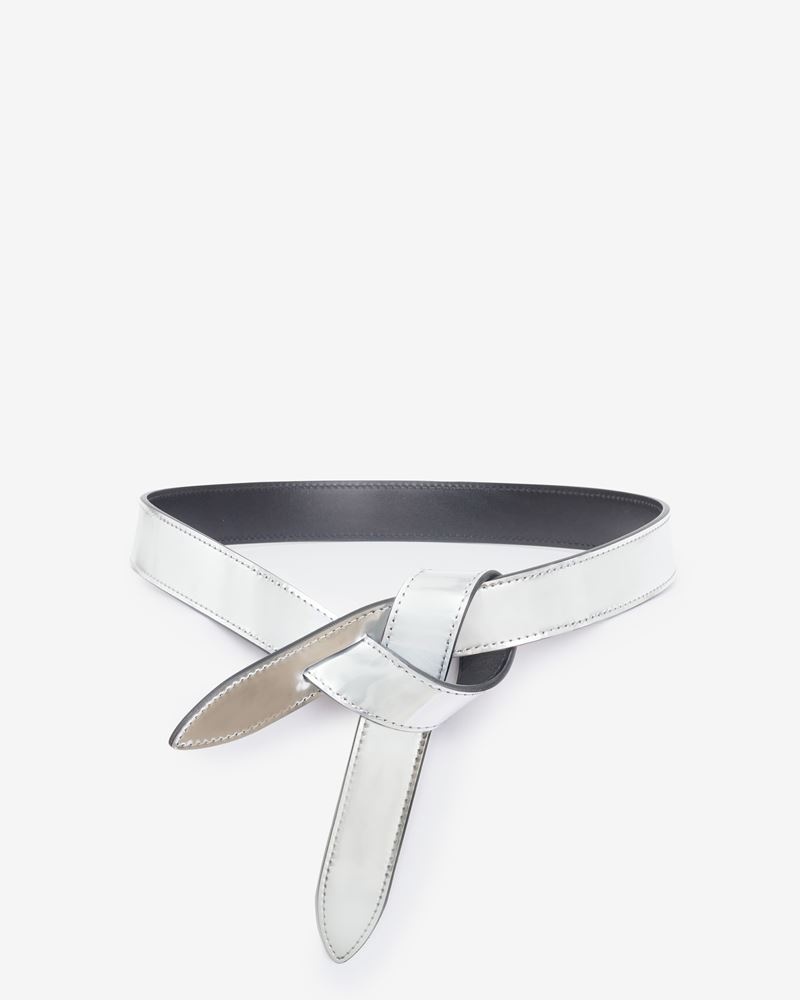 LECCE KNOTTED LEATHER BELT - 1
