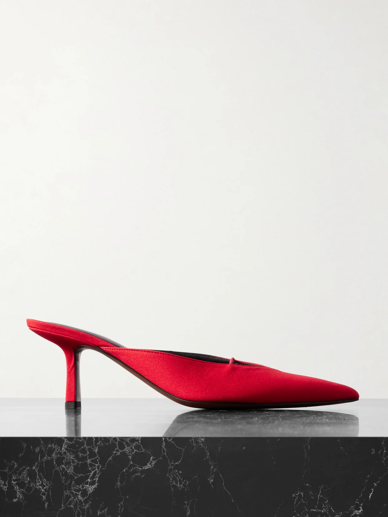 Matar Satin Mules - 1