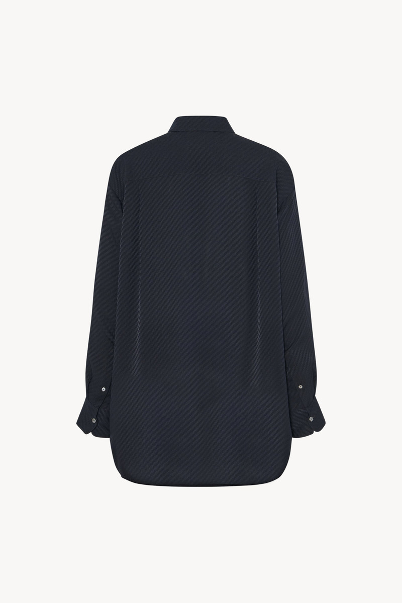 The Row Takara Shirt in Silk outlook