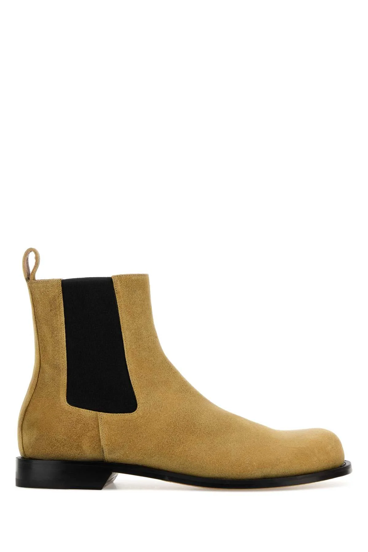 Jw Anderson Men Beige Suede Chelsea Ankle Boots - 1