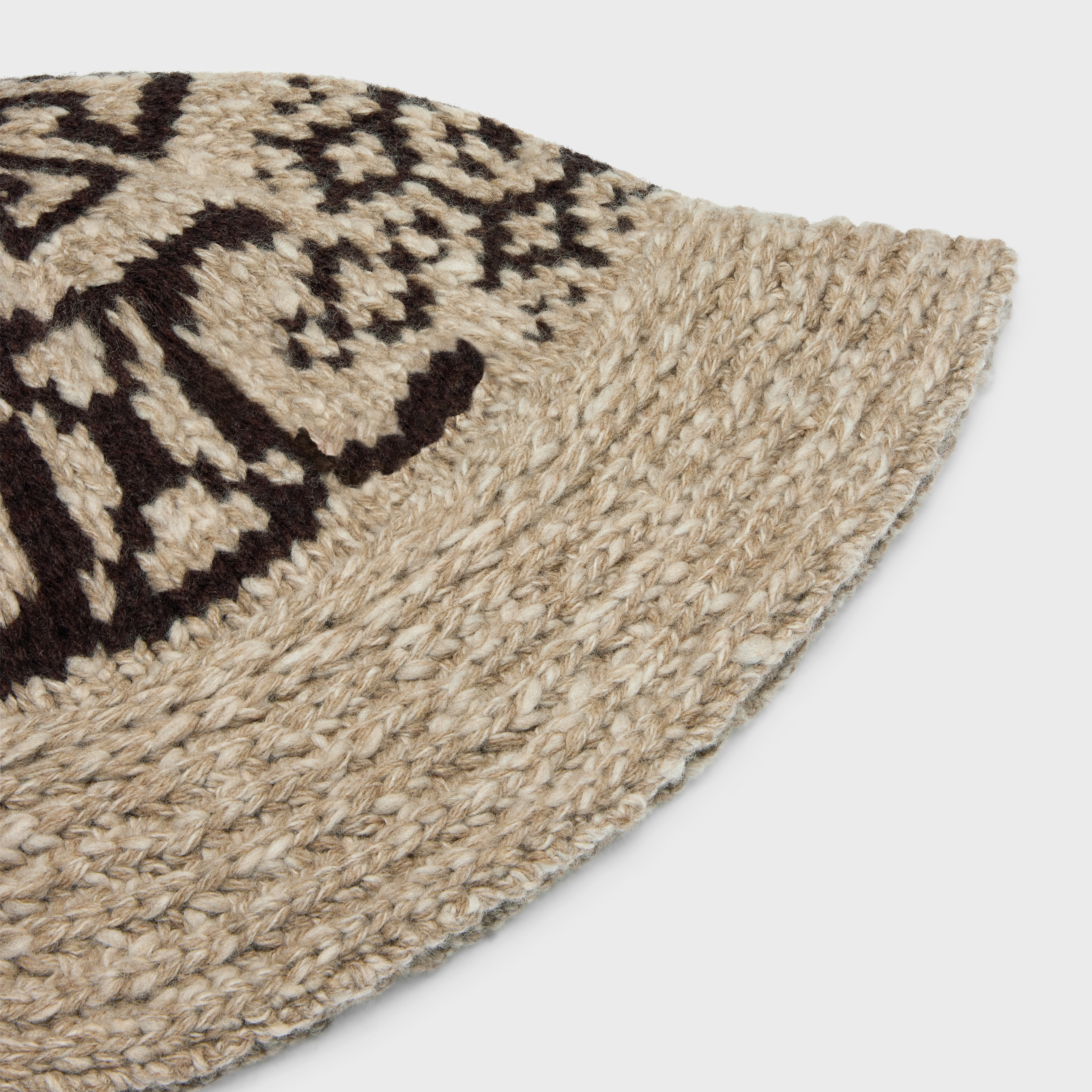 cloche hat in triomphe fair isle wool - 3