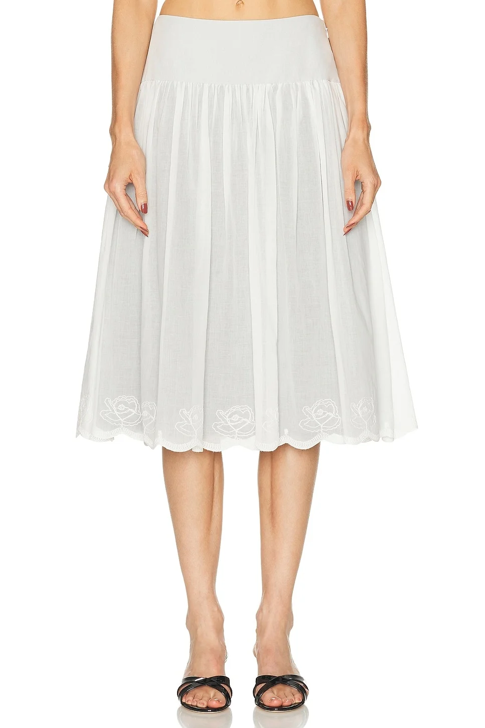 Petal Lady Length Skirt - 1