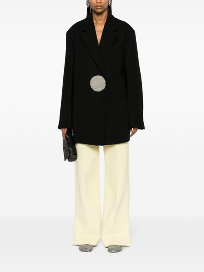 Jil Sander coin-detail double-breasted blazer outlook