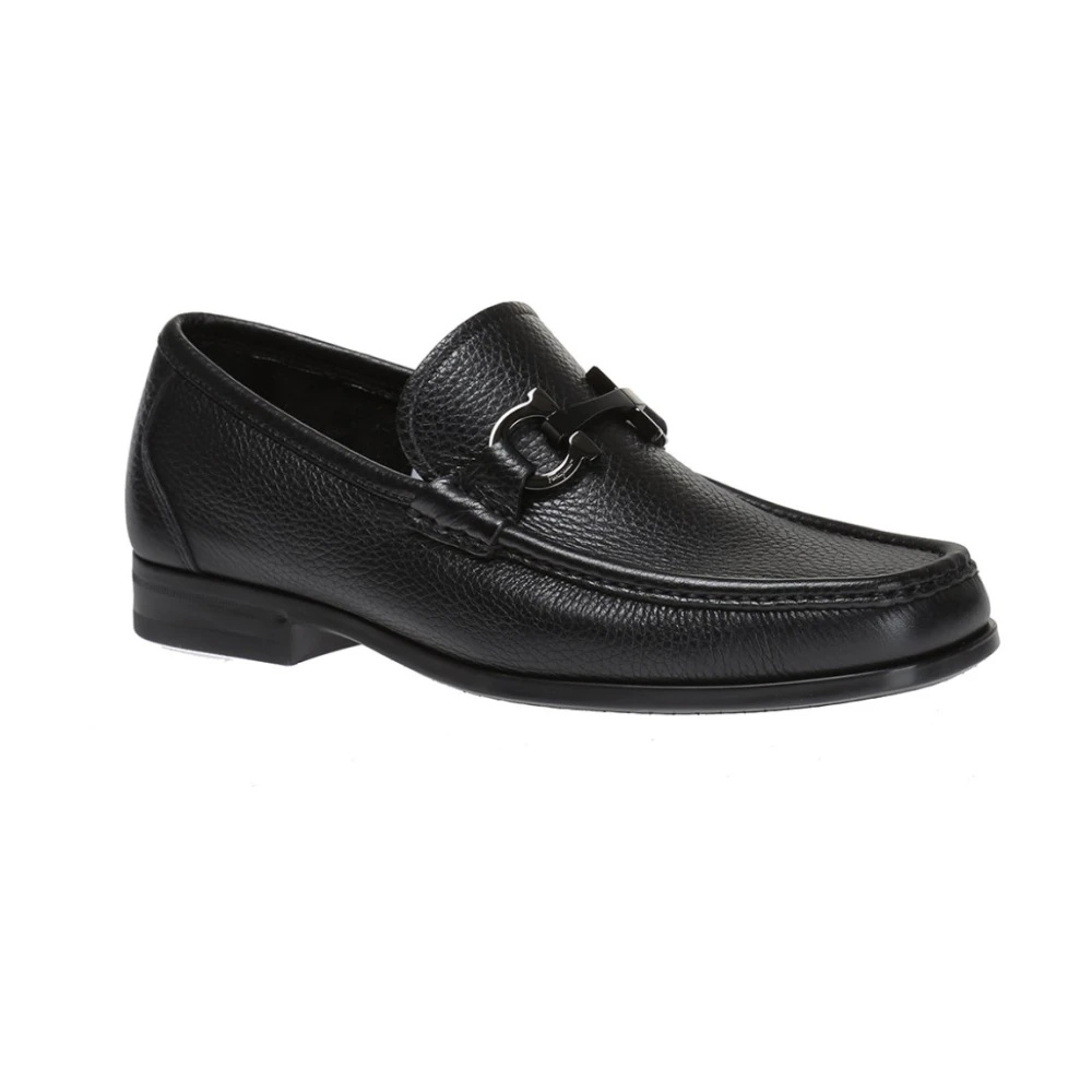 GRAIN LEATHER LOAFERS - 3