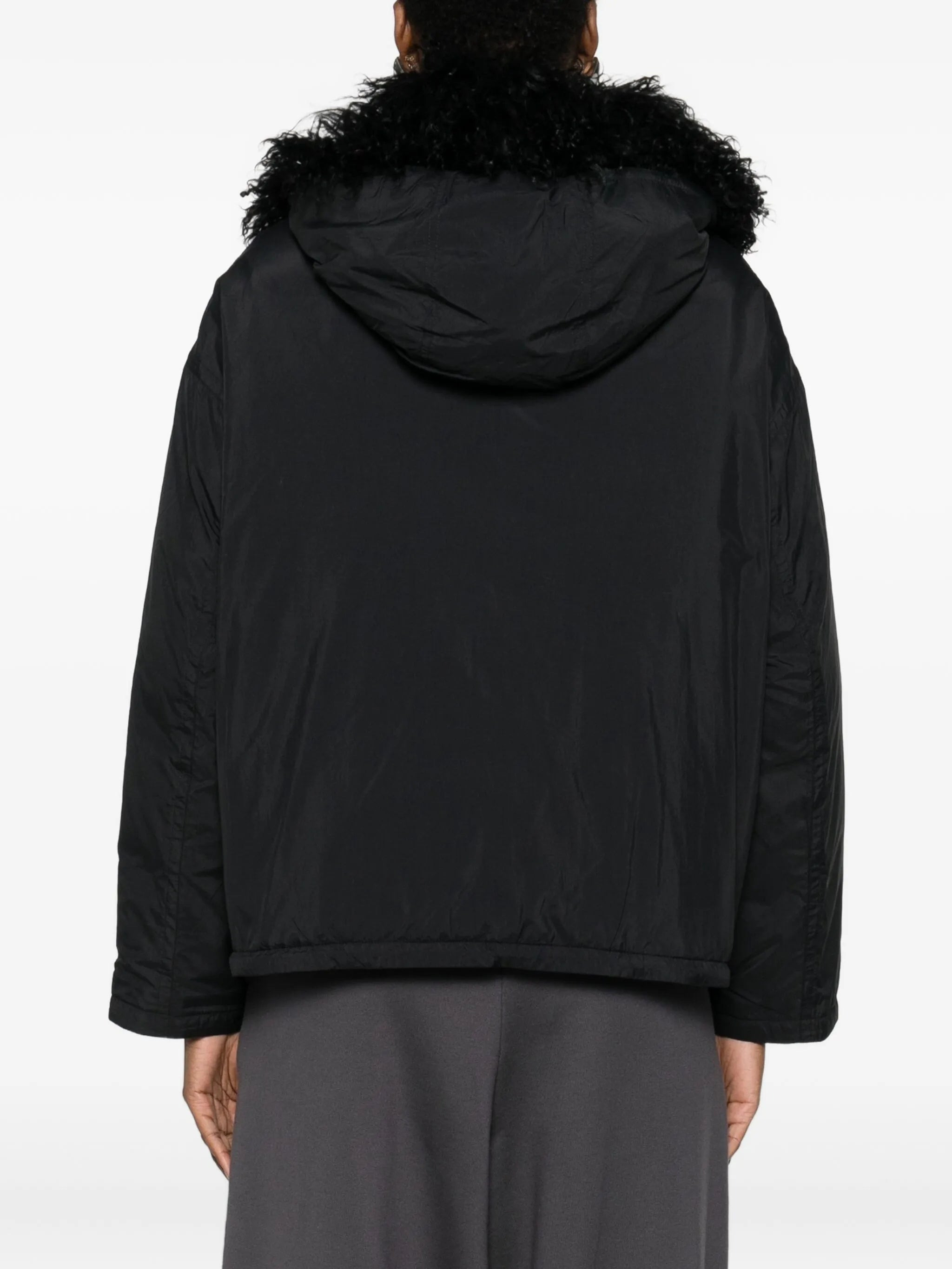 Yves Salomon Faux Fur-trim Hooded Jacket - 5