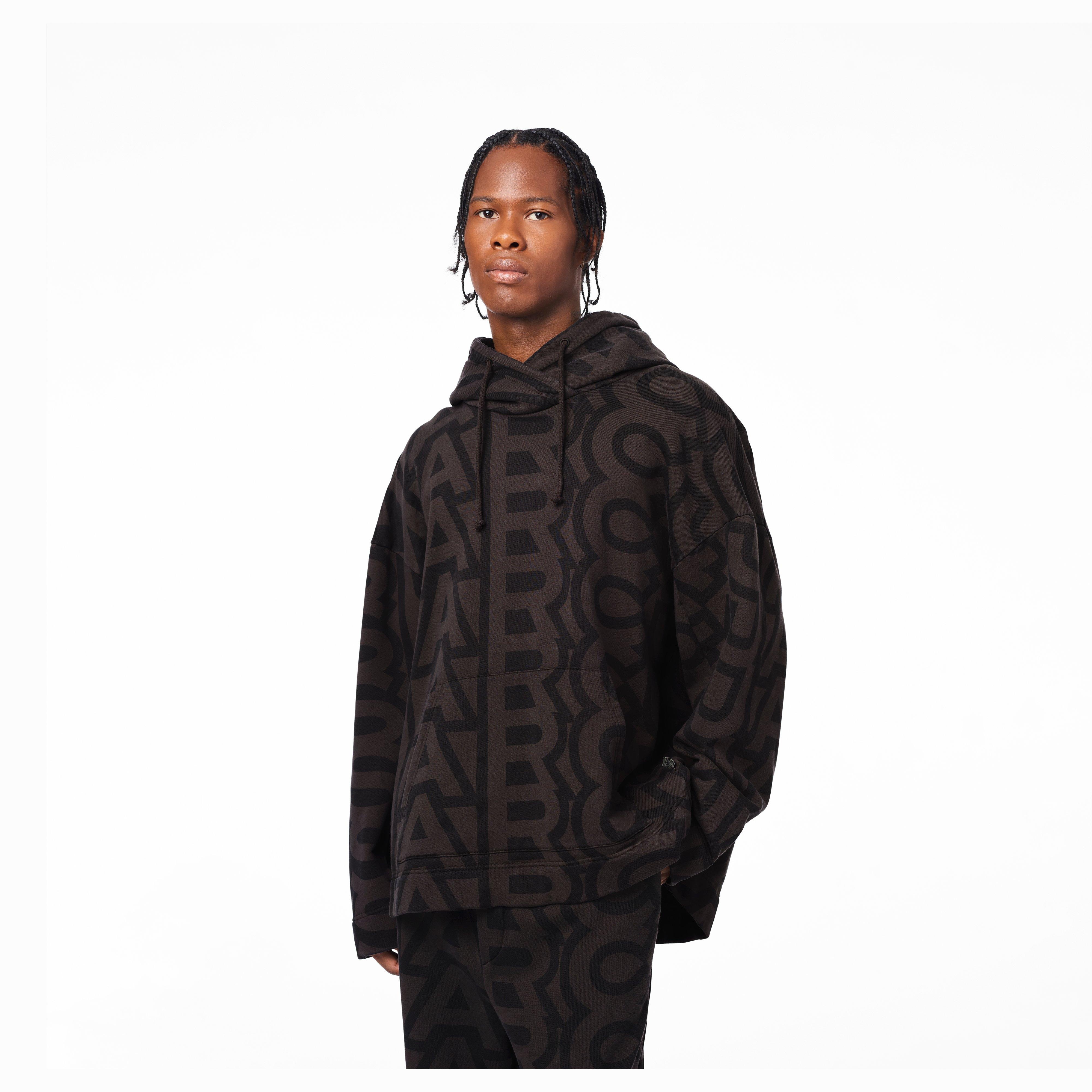 トップス MARC JACOBS MONOGRAM OVERSIZED HOODIE Marc Jacobs THE MONOGRAM OVERSIZED HOODIE | REVERSIBLE