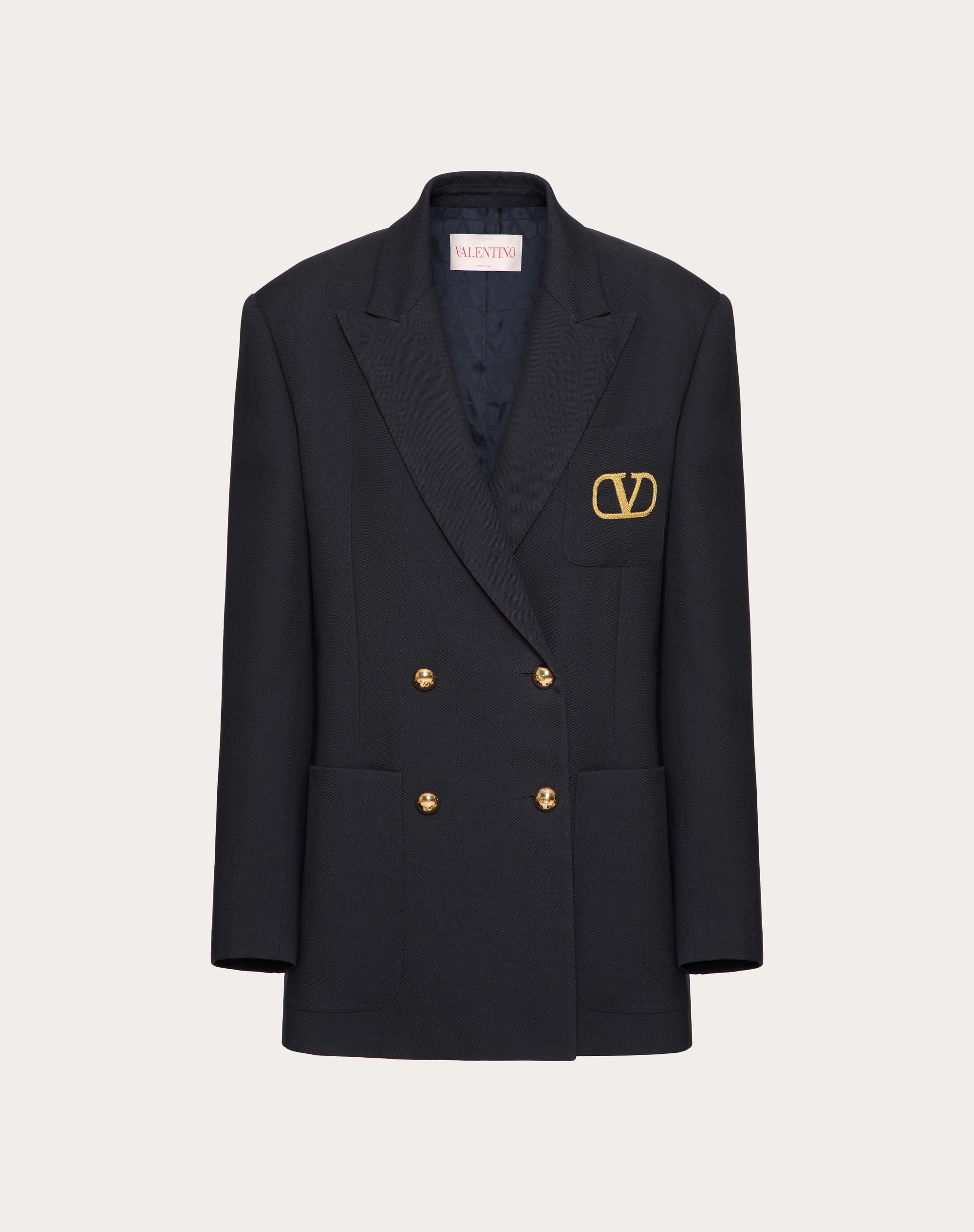 Valentino Valentino wool double-breasted blazer