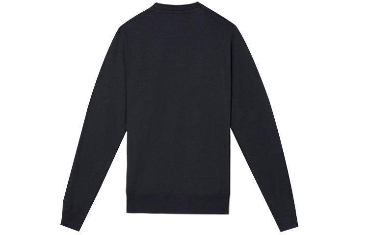 New Balance Round Neck Casual Pullover 'Black' MT03904-BK - 2
