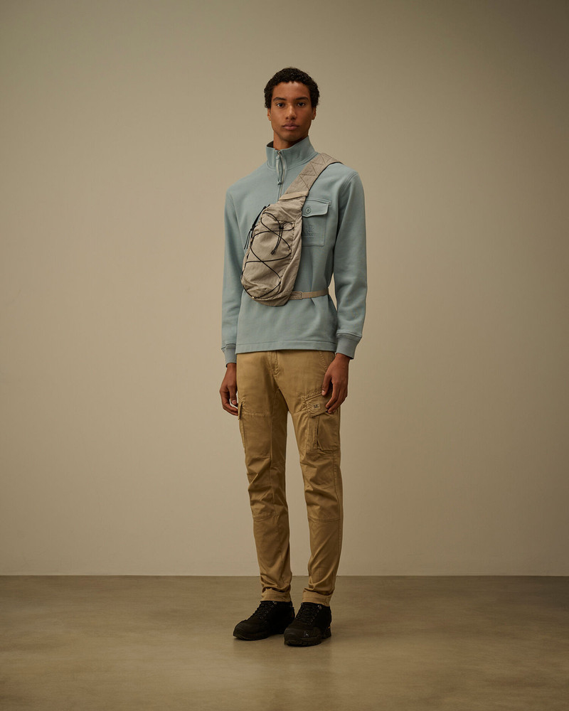 C.P. Company Stretch Sateen Ergonomic Logo Cargo Pants outlook