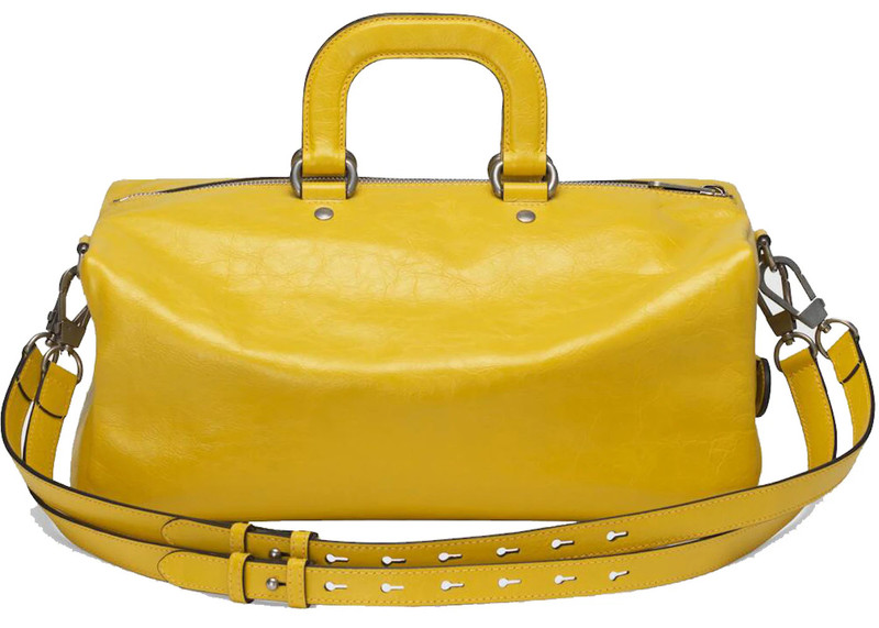 GUCCI Gucci Backpack Soft Leather Yellow outlook