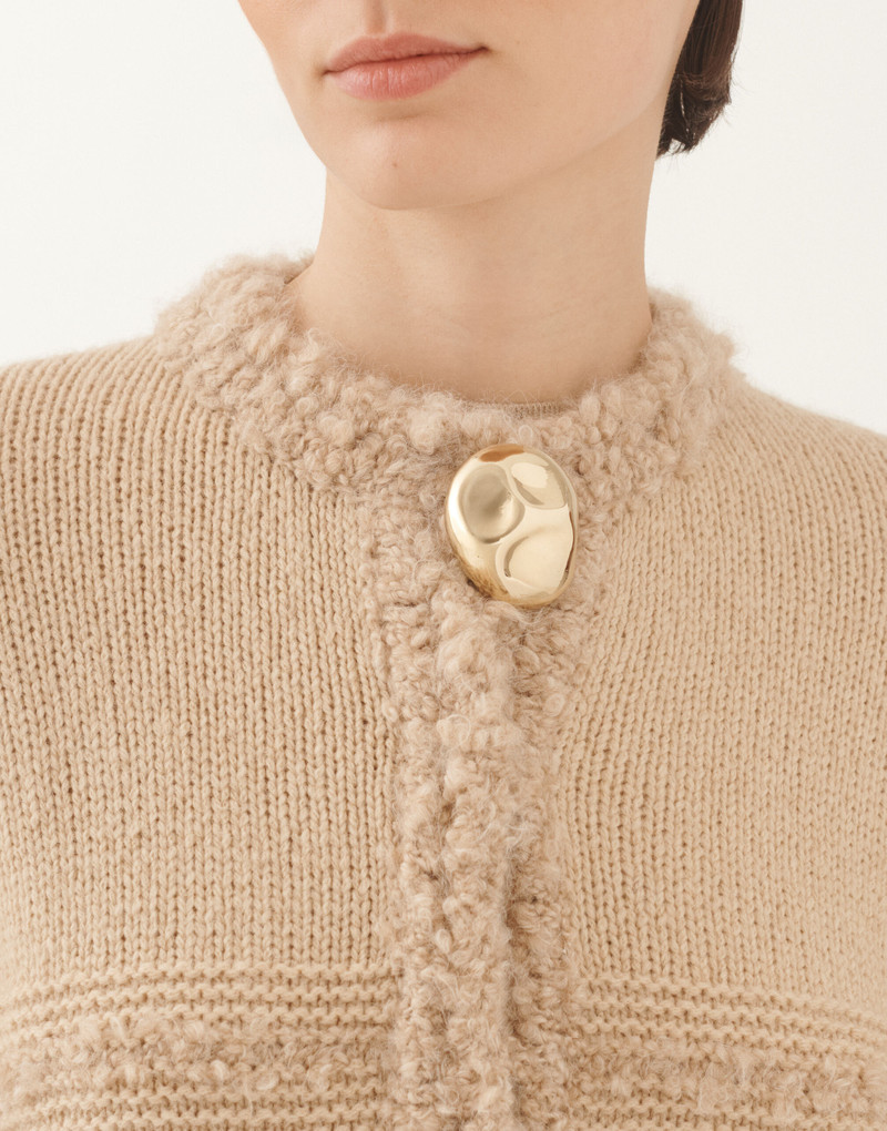 Camel cardigan 5