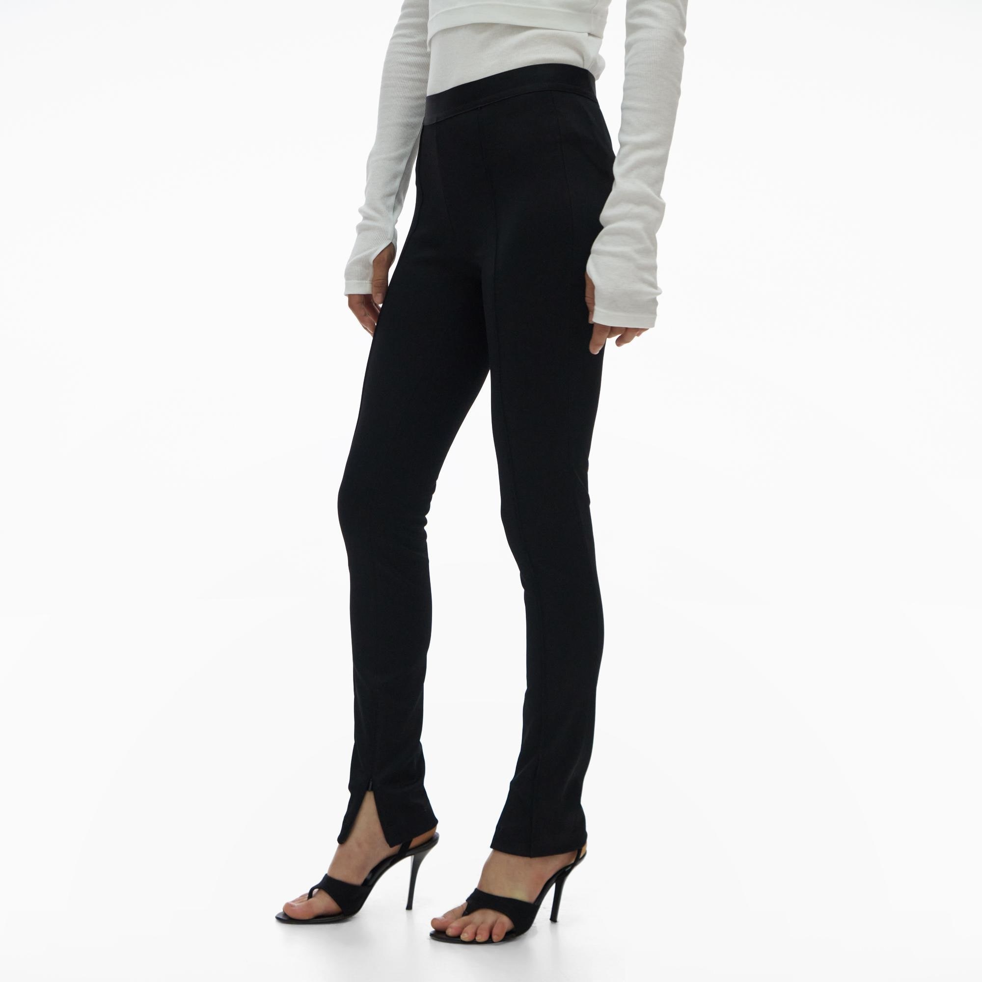 CORE DOUBLE NEEDLE RIB LEGGING - 5