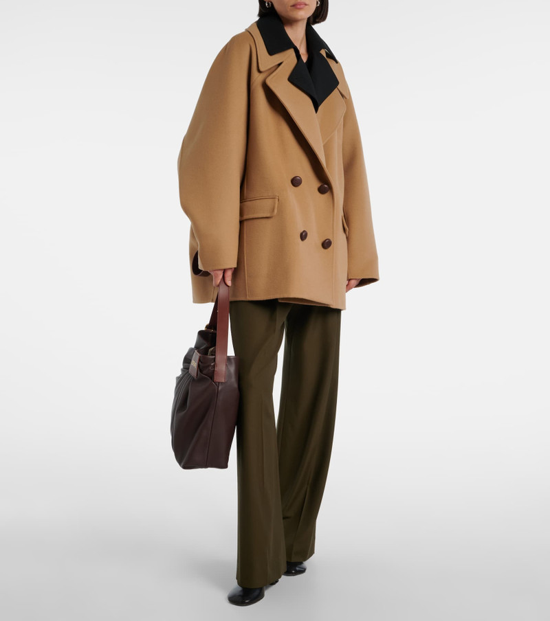 Loewe Oversized wool peacoat outlook