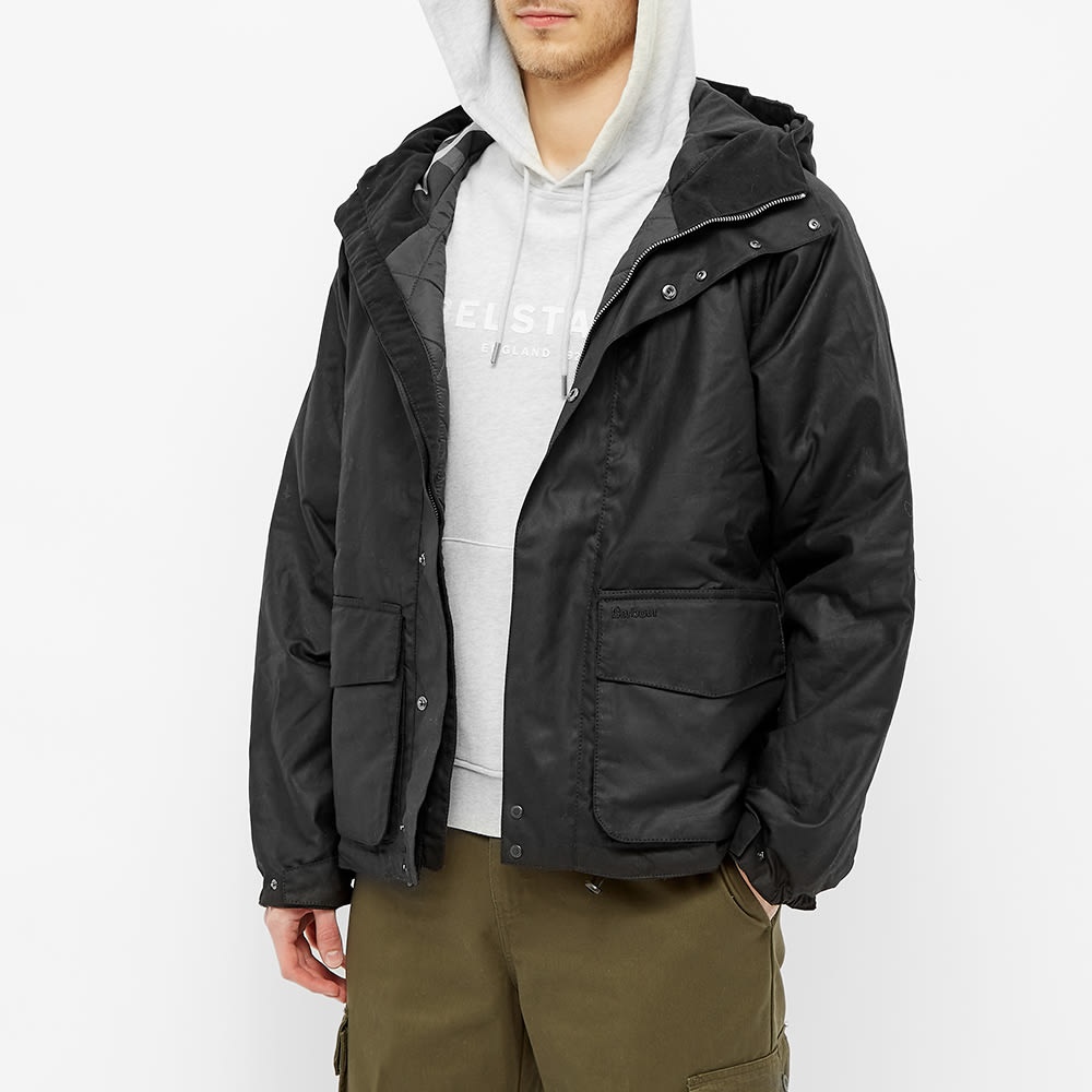 Barbour Grendle Hooded Wax Jacket - 4