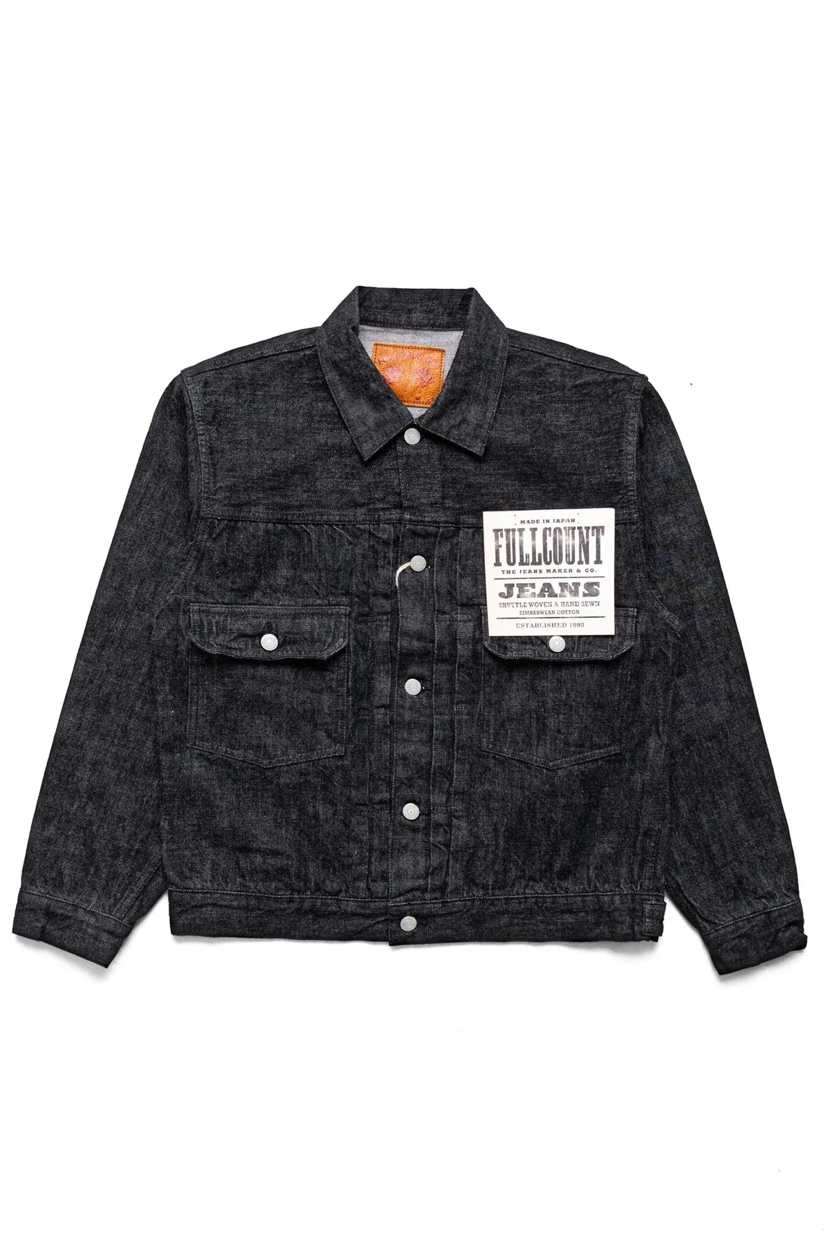 2102BK Type 2 Black Denim Jacket - 1