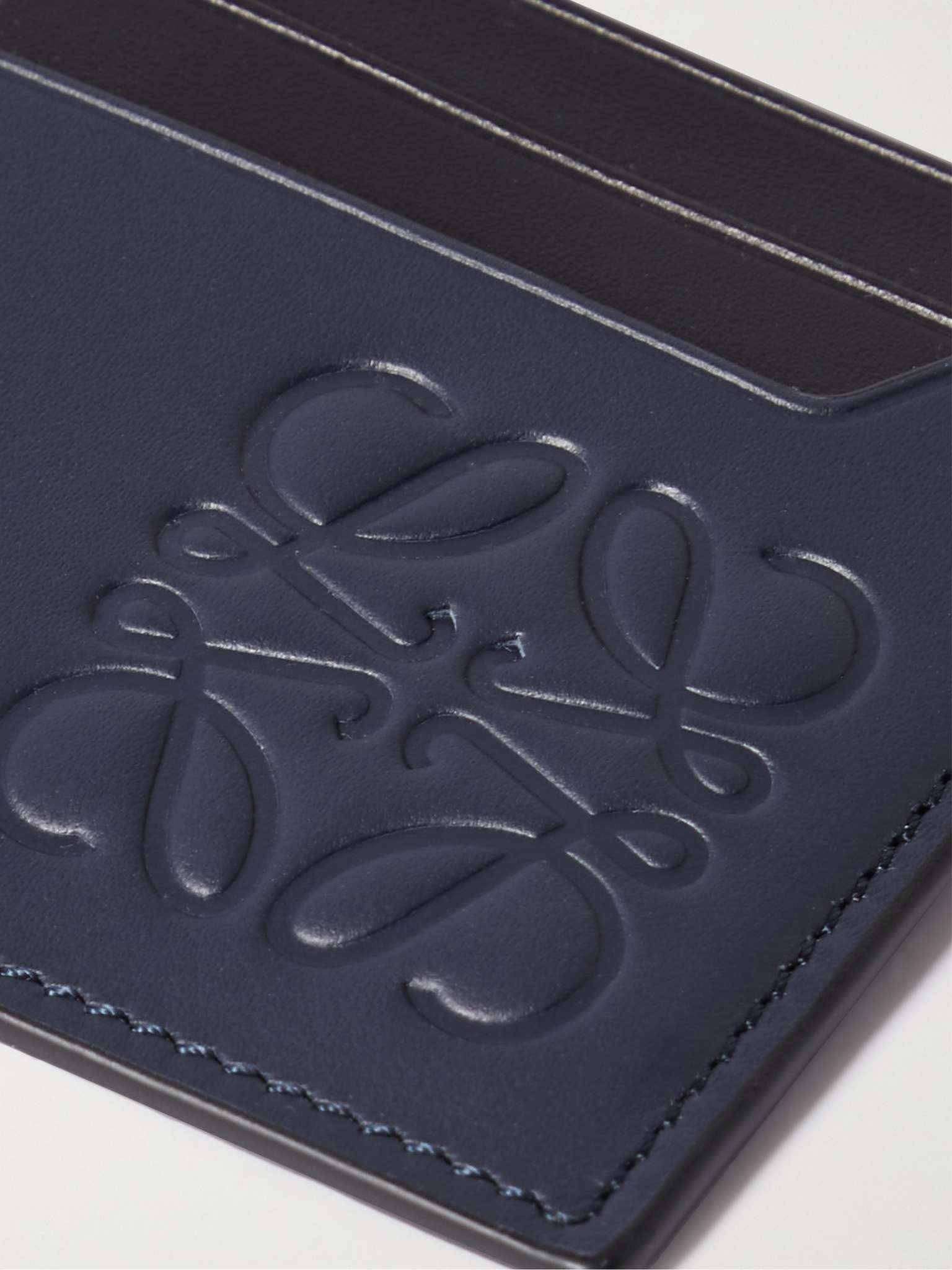 Logo-Debossed Leather Cardholder - 4