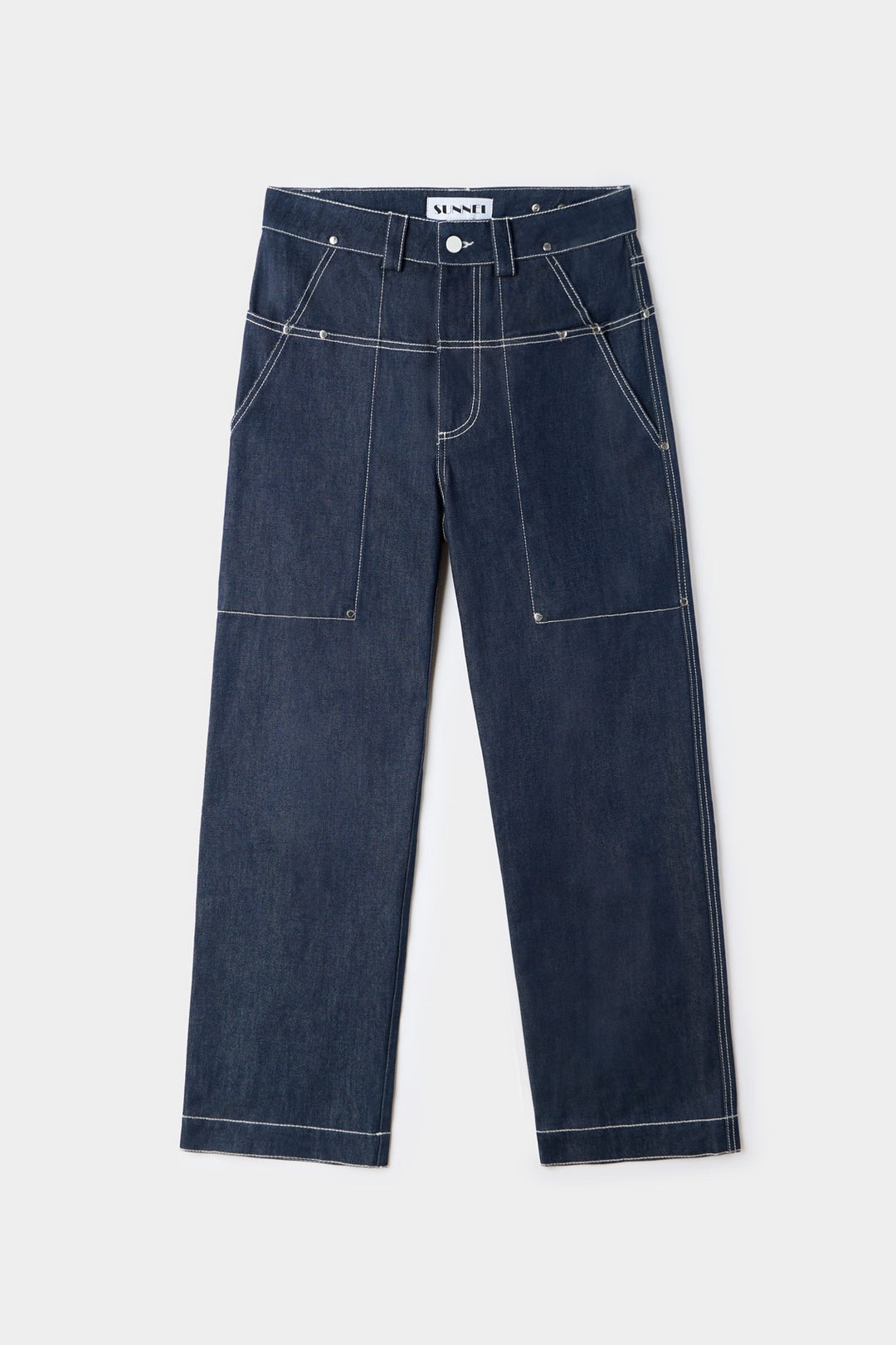 RIVETTI PANTS / dark denim - 2