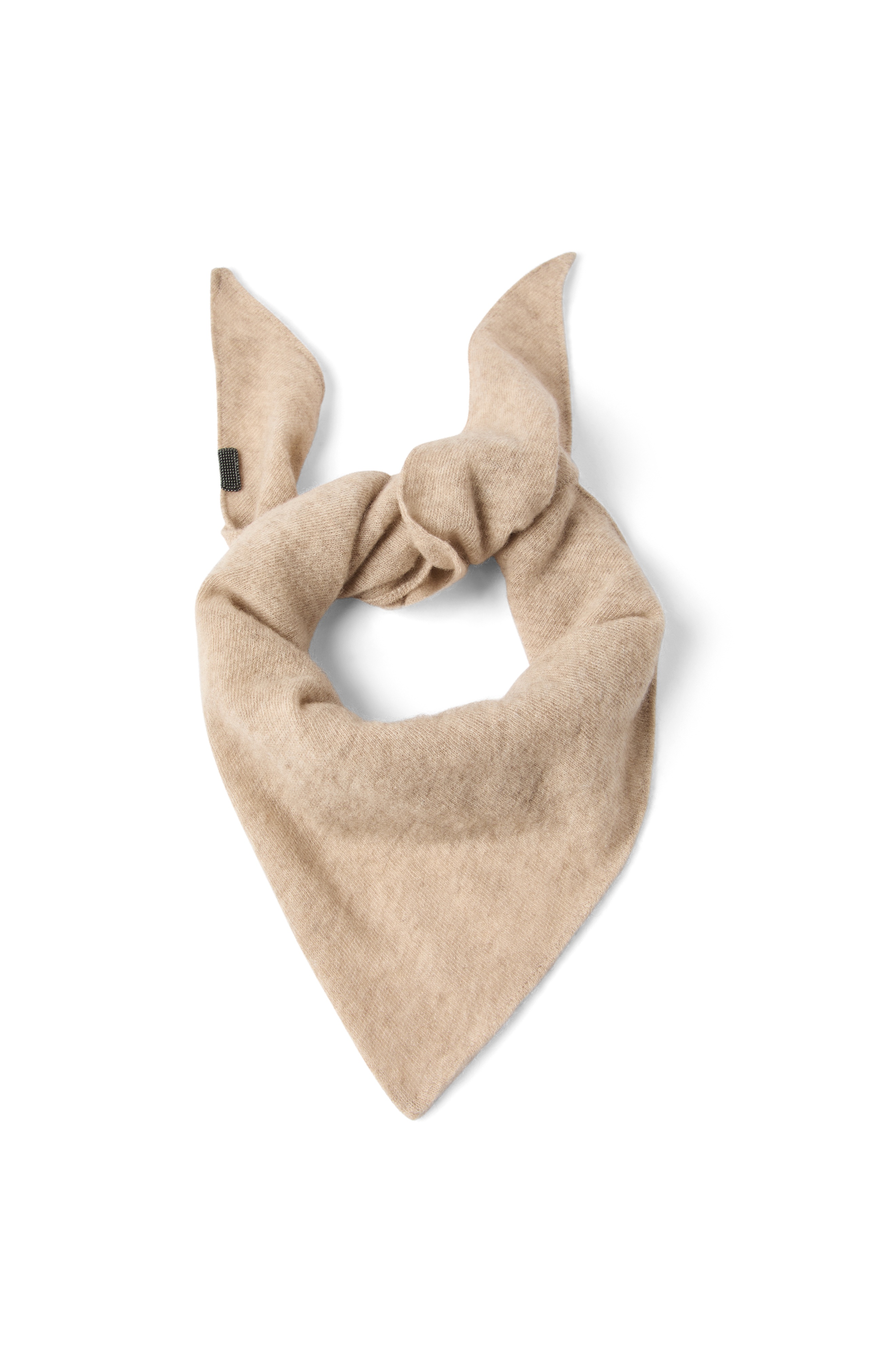 Brunello Cucinelli Foulard with monili in Cool Beige at Nordstrom - 1