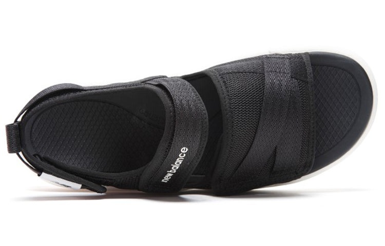 New Balance 3206 Series Fashion Unisex Black Sandals 'Black White' SDL3206K - 3