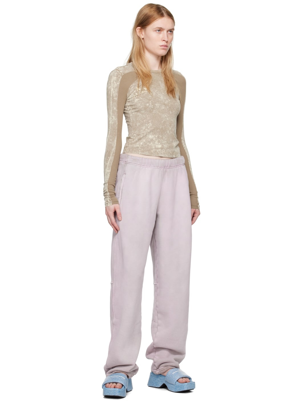 Pink High-Rise Lounge Pants - 4