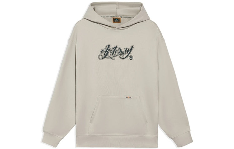 Li-Ning Li-Ning BadFive Sports Basketball Series Printing Hoodie 'Beige Black' AWDRH61-4 outlook