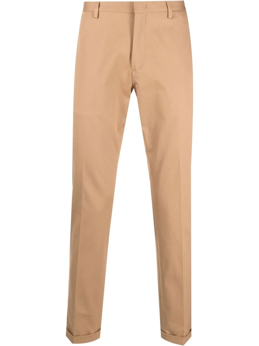 slim-cut chino trousers - 1