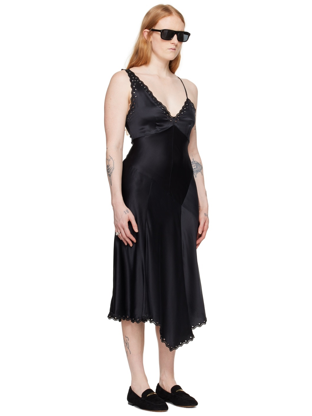 Black Ayrich Midi Dress - 2