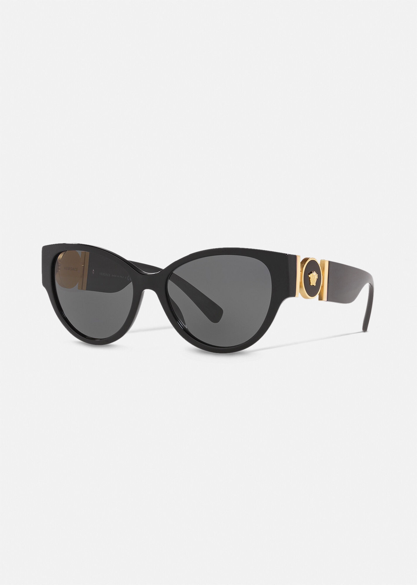 Cat-Eye Medusa Medalion Sunglasses - 1