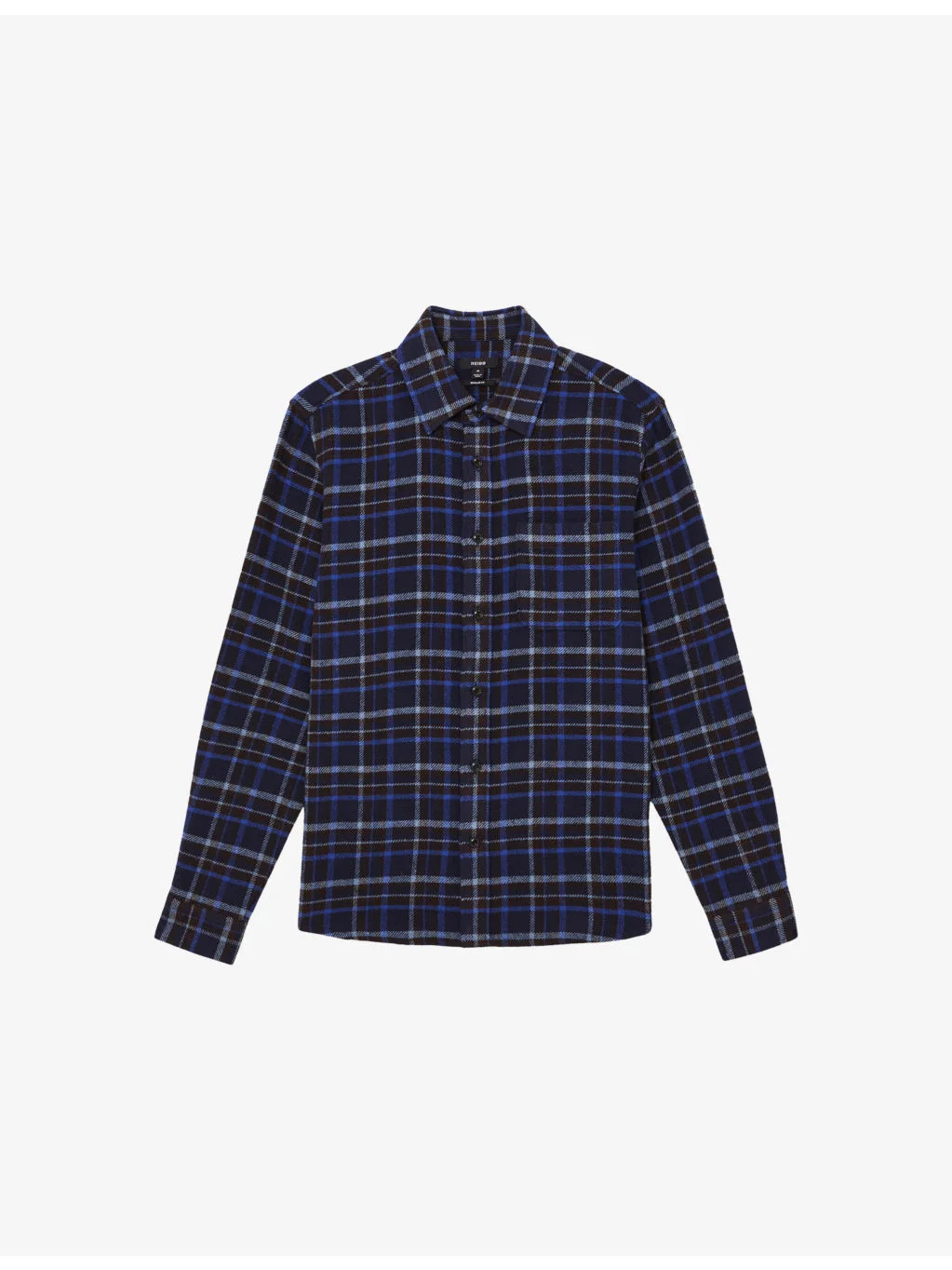 Sam Checked Woven Overshirt - 1