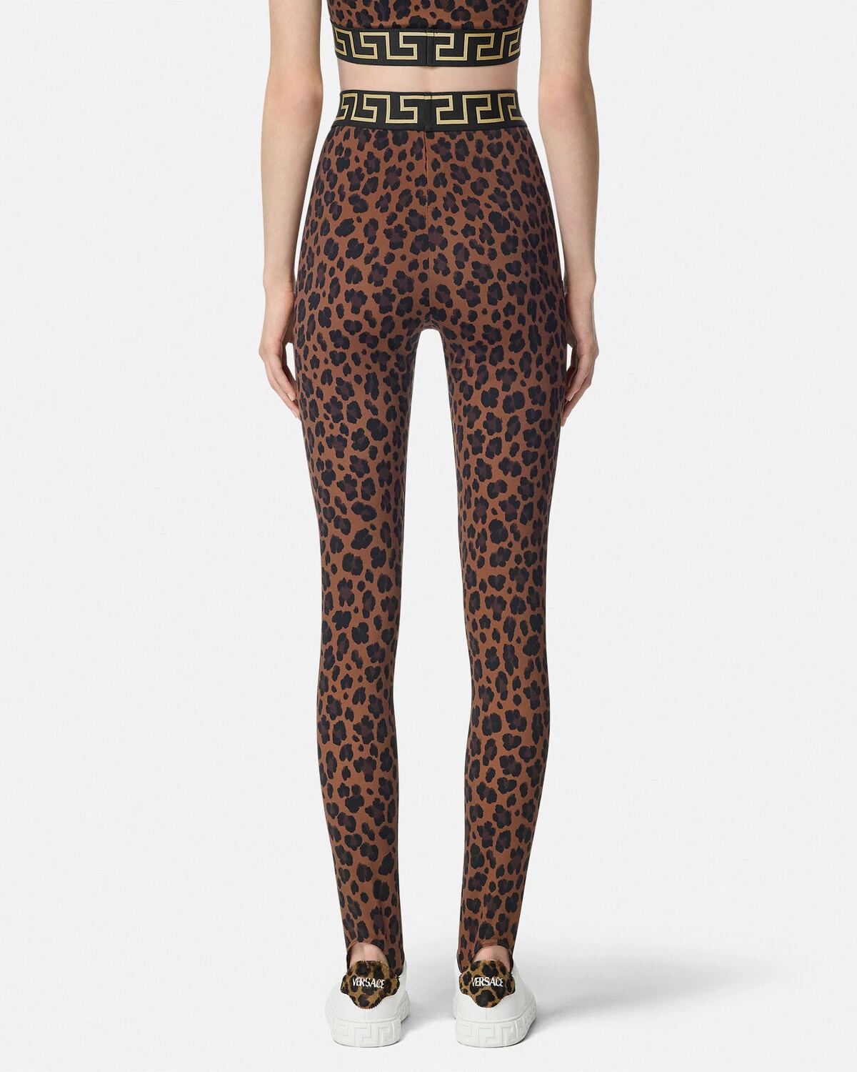 Leopard Gym Stirrup Leggings - 5