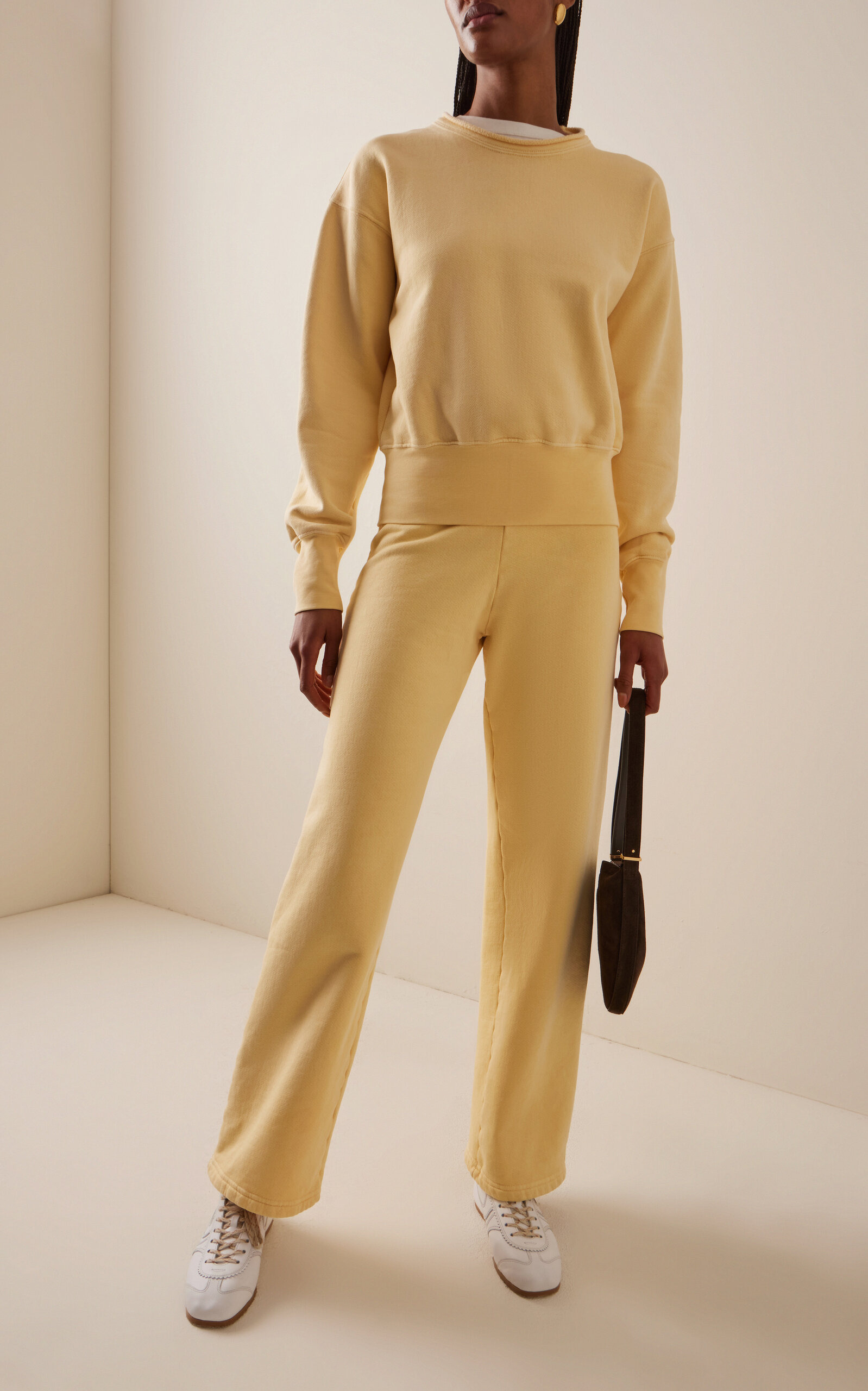 Britney Cotton Sweatshirt yellow - 3
