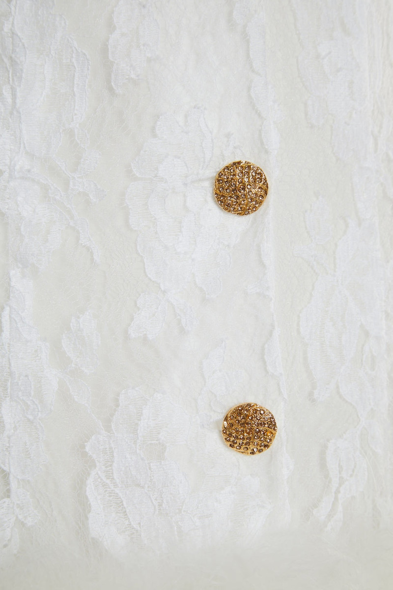 LACE COAT WITH FEATHERS 3