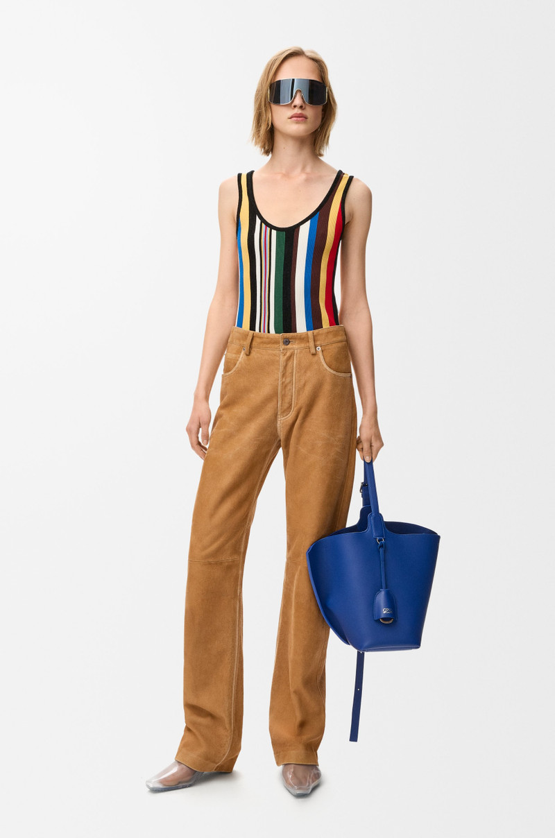 Loewe Trousers in suede goatskin outlook