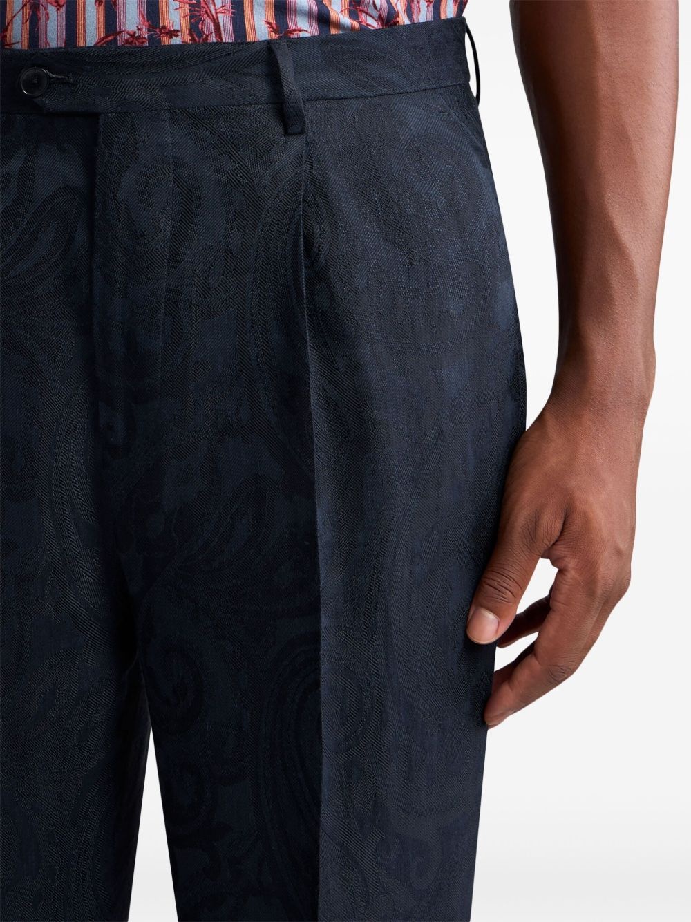 jacquard trousers - 5