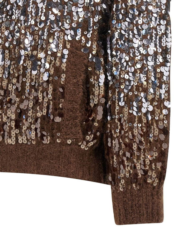 Brunello Cucinelli sequin-embellished cardigan outlook
