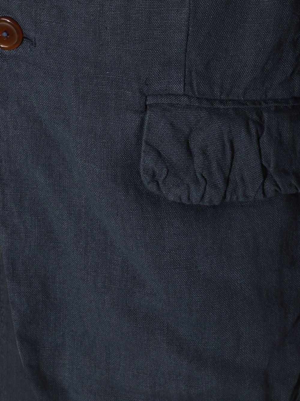 gathered lapels blazer - 4