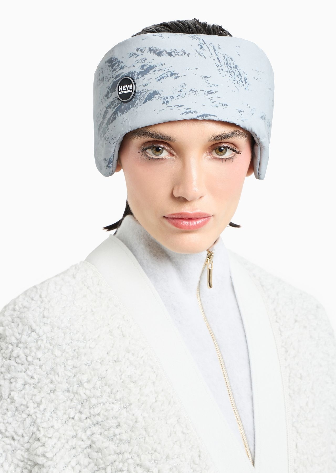 Long bouclé-effect wool-jersey cardigan - 5