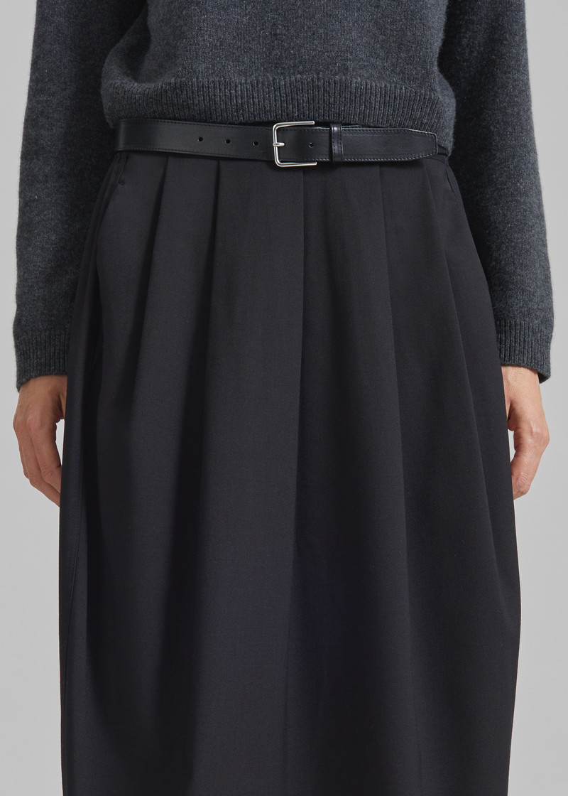 Claremont Cocoon Skirt - Black 4