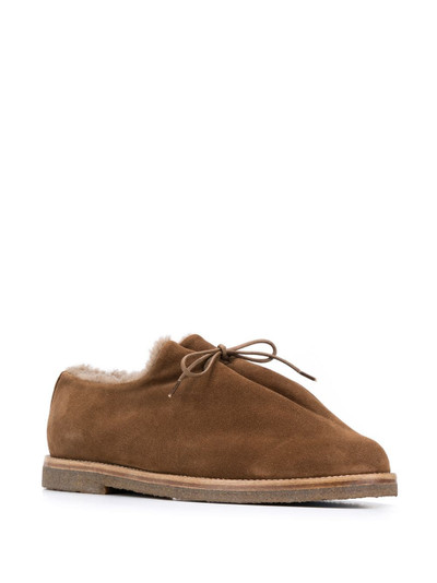 Mackintosh suede lace-up shoes outlook