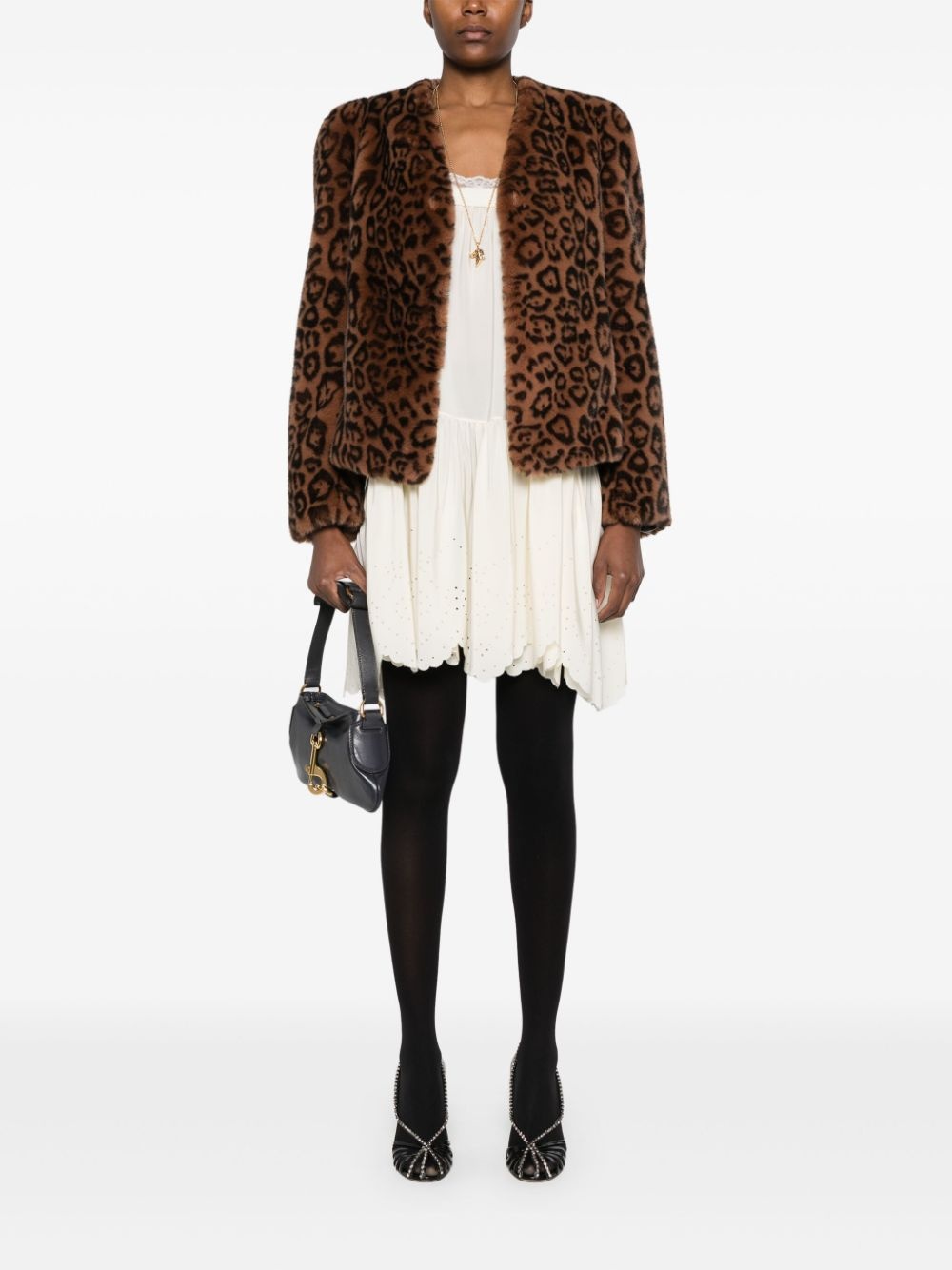 faux-fur jacket - 2