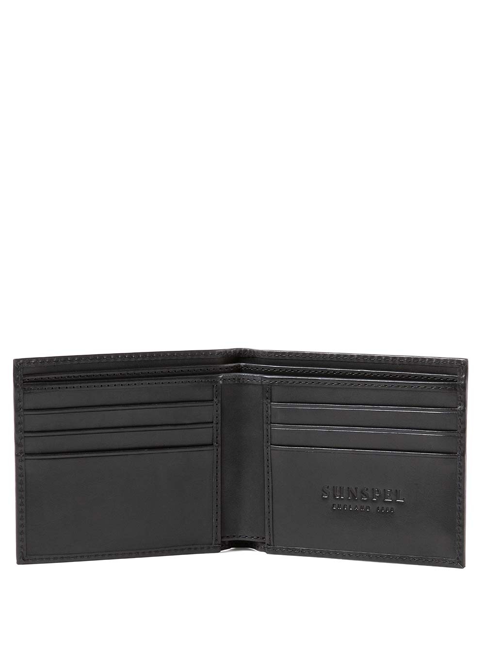 Woven Leather Billfold Wallet - 2