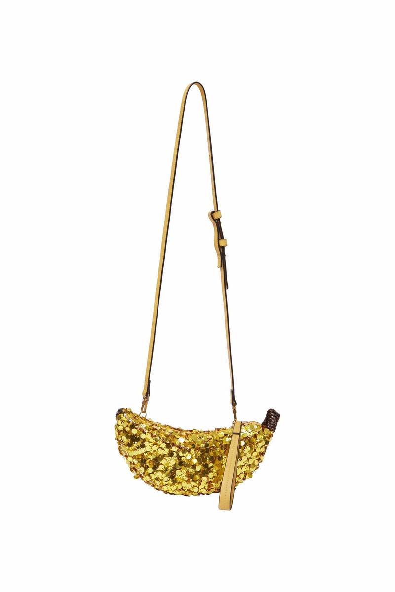 Banana Embellished Mini Bag 1