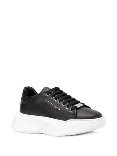 PHILIPP PLEIN crystal embellished sneakers outlook